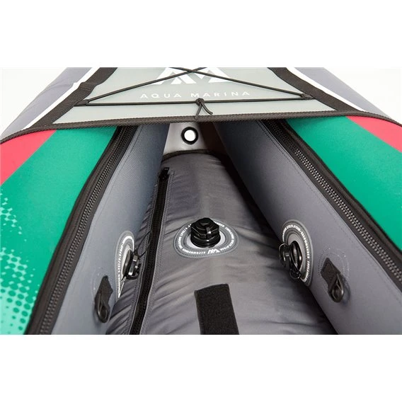 Aqua Marina Laxo 320 Kajak Für 2 Personen Set Mit Paddel Und Pumpe – Bild 6