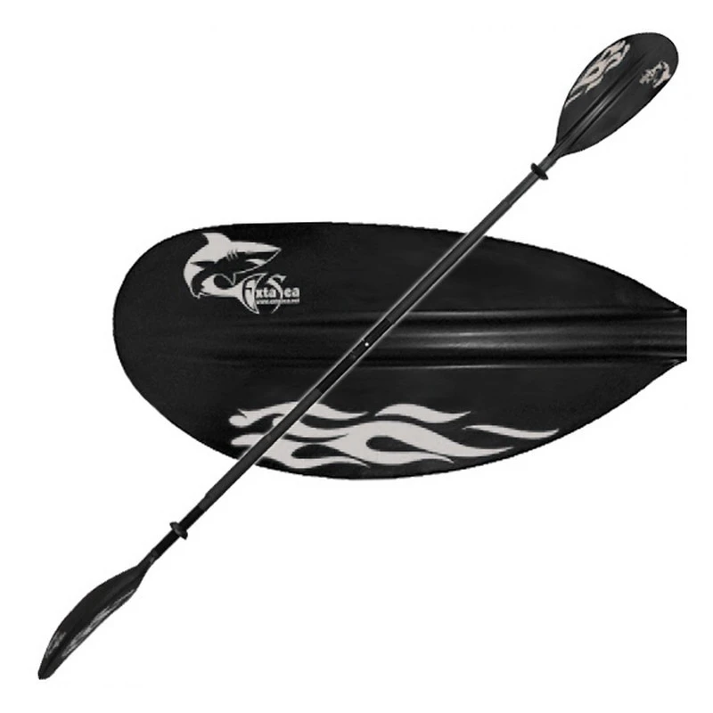 ExtaSea Fiberglas Paddel Kajak Doppelpaddel 230cm 2-teiliges Paddel