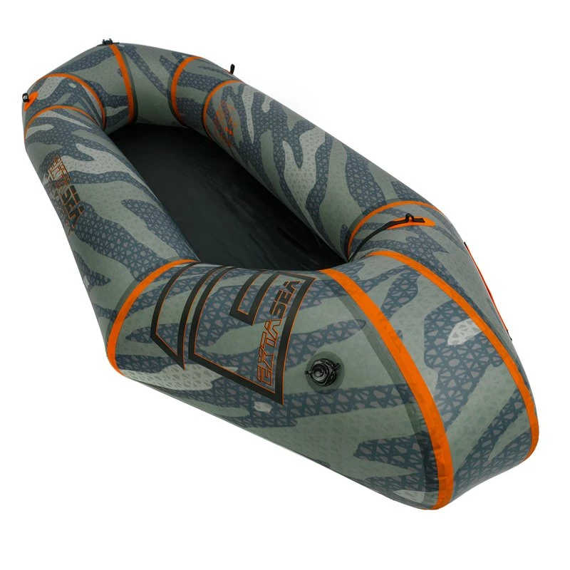 Extasea Packraft 255 1er Trekking Schlauchboot Camouflage TPU Ultra Leicht – Bild 4