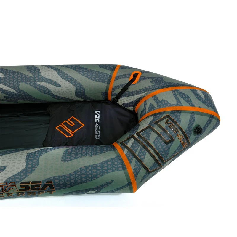 Extasea Packraft 255 1er Trekking Schlauchboot Camouflage TPU Ultra Leicht – Bild 6