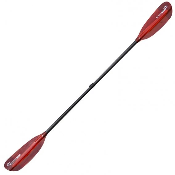 ExtaSea Pro Tour Carbon Vario Doppelpaddel | 220-240cm | 2-teilig | Red – Bild 2