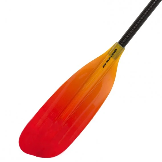 ExtaSea Pro Tour Carbon Vario Doppelpaddel | 230-240cm | 2-teilig | Red-yellow – Bild 6