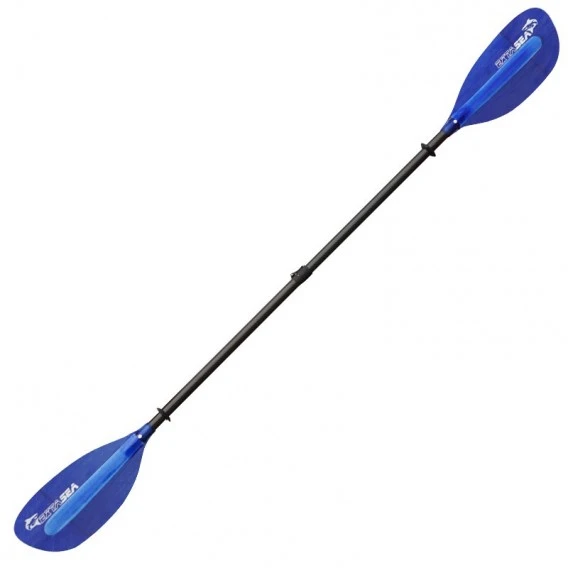ExtaSea Pro-XL Carbon Vario Doppelpaddel | 220-240cm | 4-teilig | Dark Blue – Bild 3