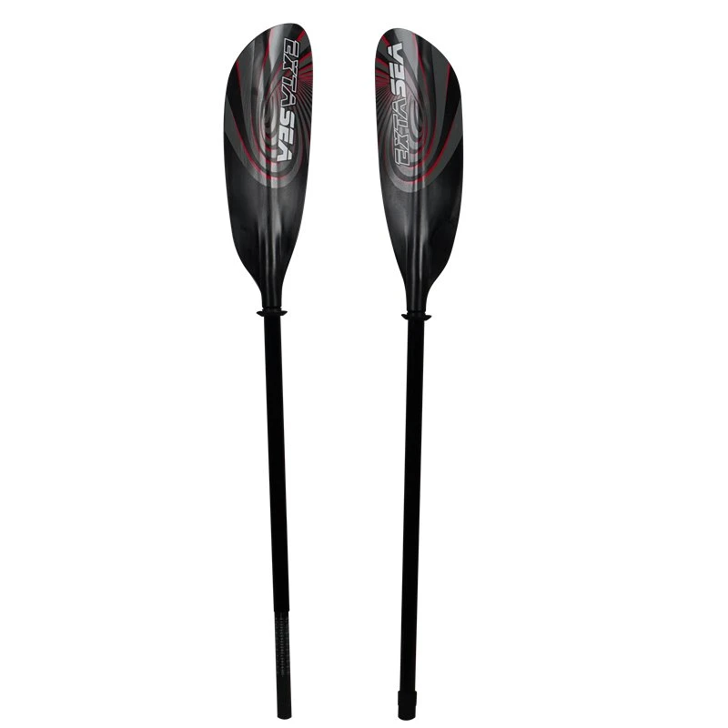 ExtaSea Super-Touring Fiberglas Vario Doppelpaddel 2-teilig Red