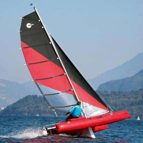 Grabner Happy Cat Hurricane Katamaran Segelboot â Bild 3