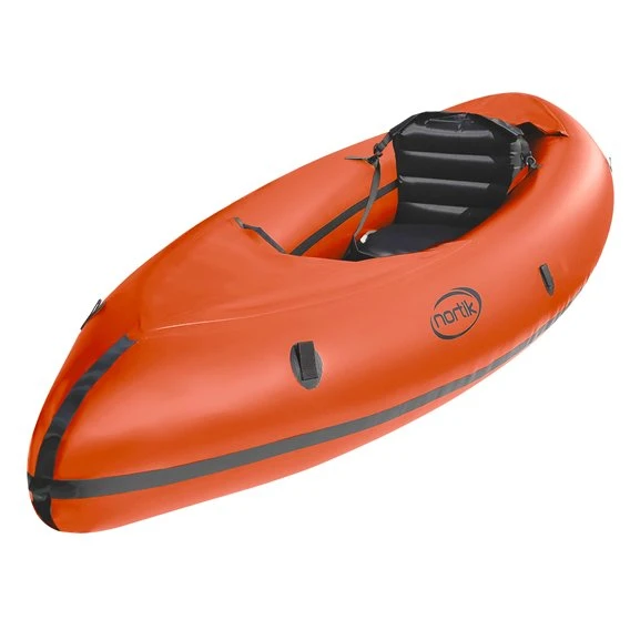 Nortik Family Raft Rafting Boot Orange Schwarz â Bild 2