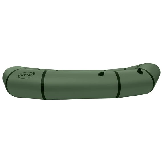 Nortik Light Raft Rafting Boot Dunkelgrün-schwarz – Bild 3