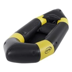 Nortik TrekRaft Expedition Ohne Verdeck Rafting Boot Schwarz-gelb